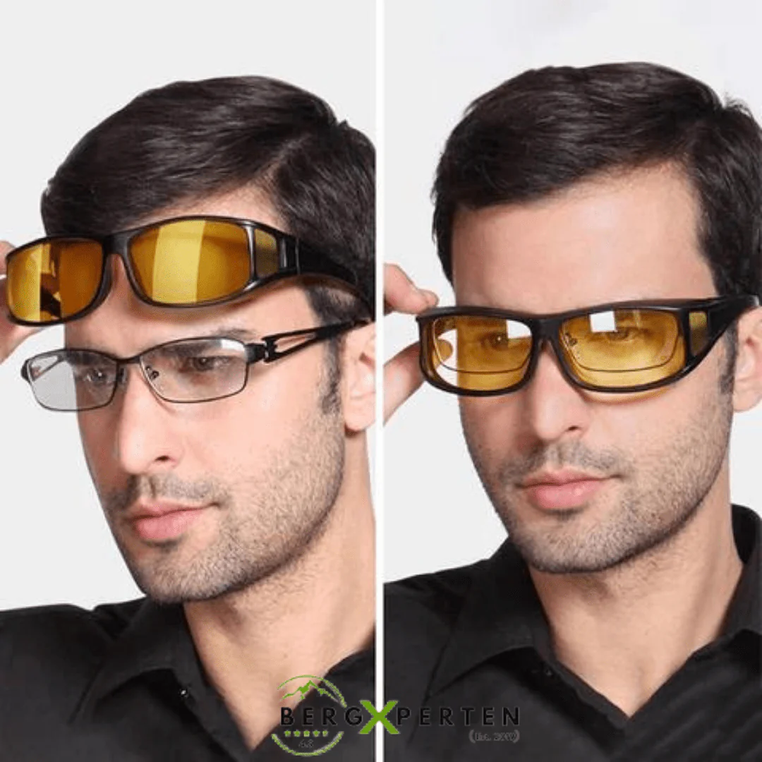 CLARIVUE – Night glasses with HD lenses & glare protection for safe driving at night - Image 4