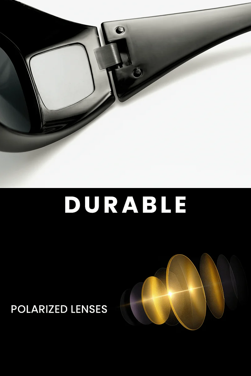 CLARIVUE – Night glasses with HD lenses & glare protection for safe driving at night - Image 7