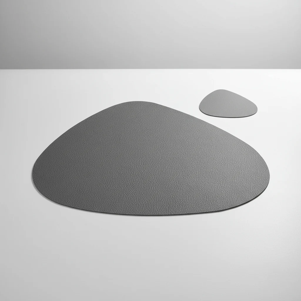 CLARO SET – Elegant placemat and coaster set, heat-resistant and easy to care for