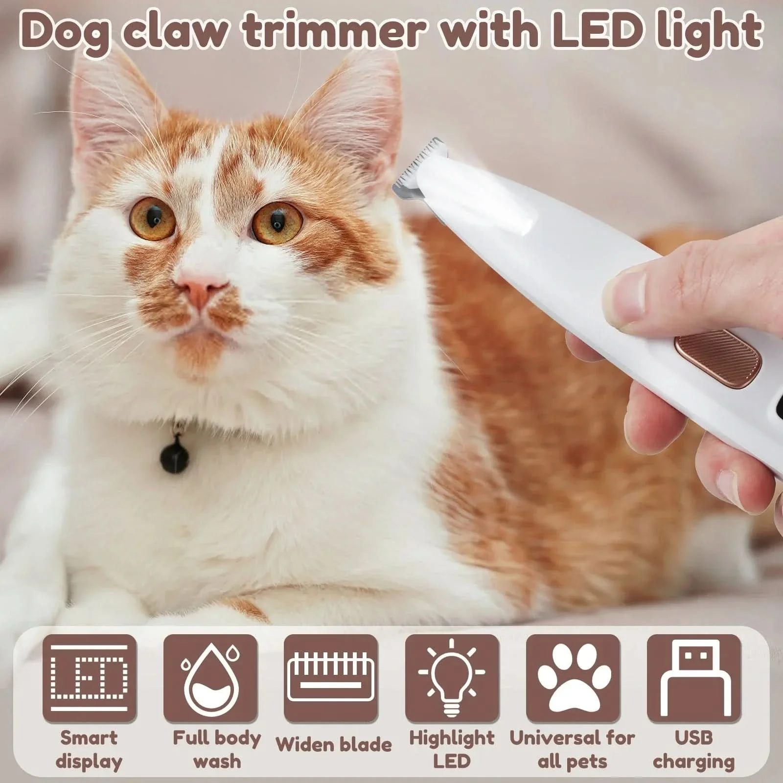 CLAWCARE – Gentle precision trimmer for sensitive paws - Image 4