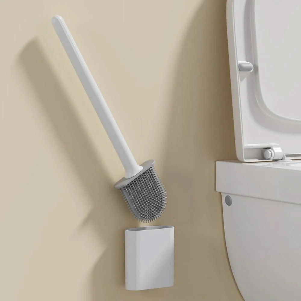 CleanBrush – Hygienic Silicone Toilet Brush with Wall Mount - Image 8