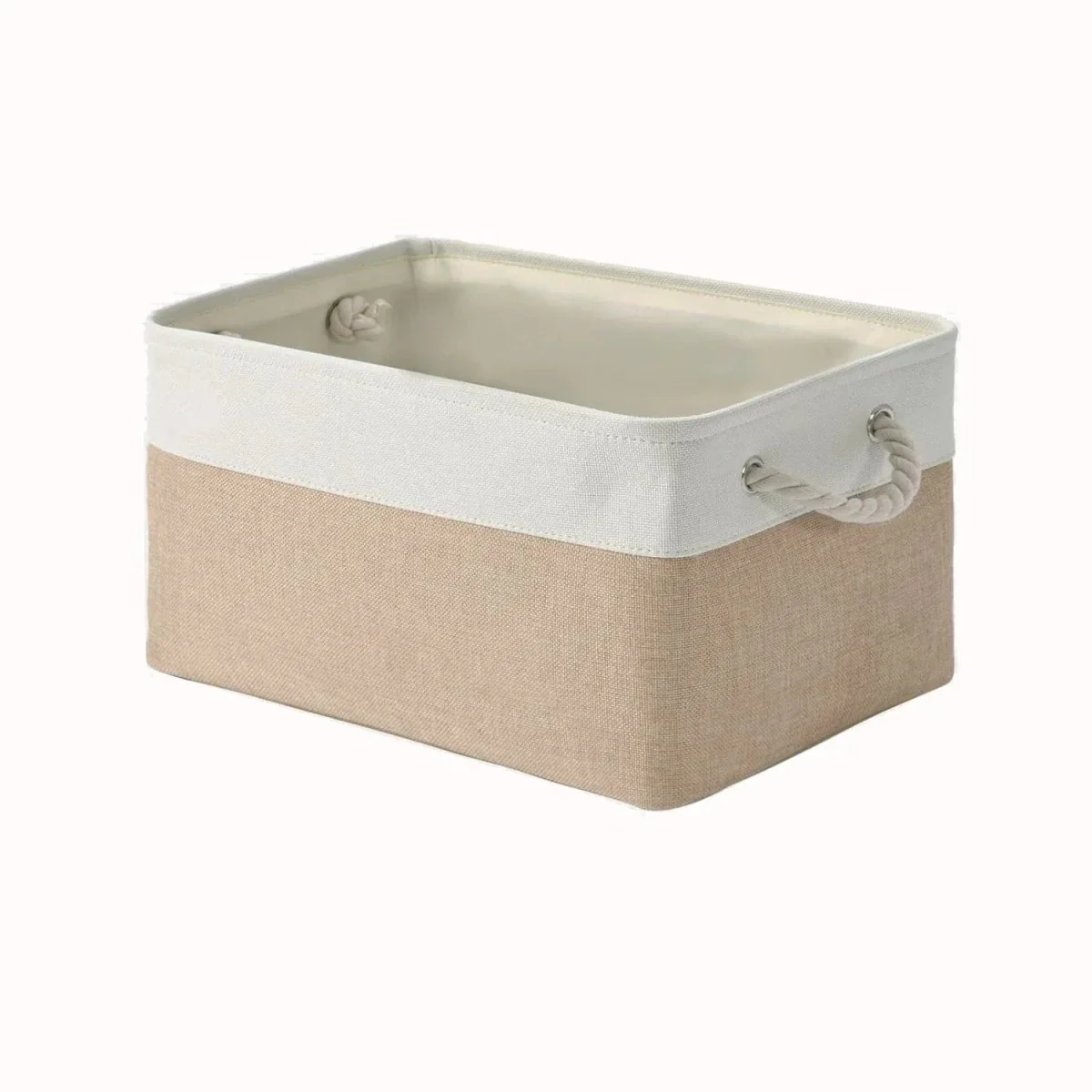 CLEANLIN – Environmentally Friendly Storage Basket Made of Linen Fabric for Bedroom & Living Room - Image 7