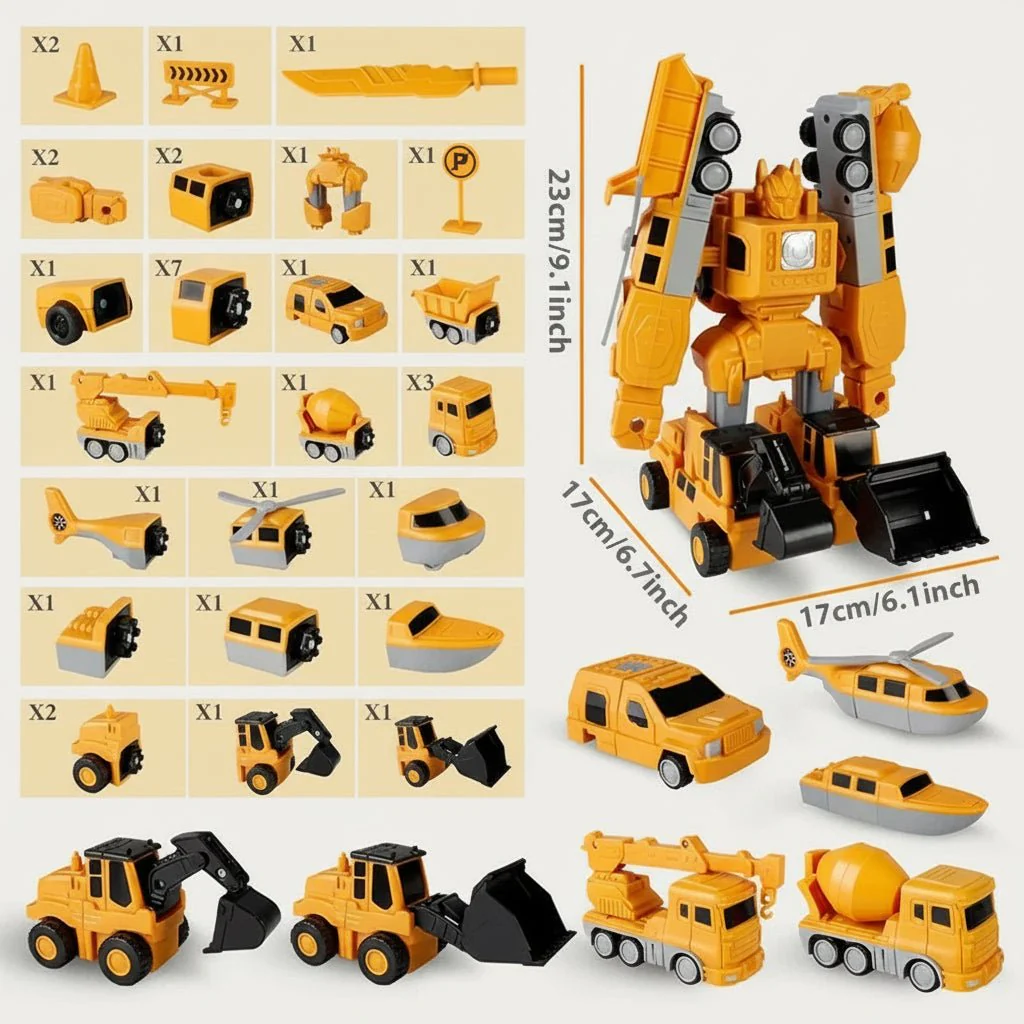 CLICKSHIFT – Magnetic snap-together vehicles for transforming - Image 8