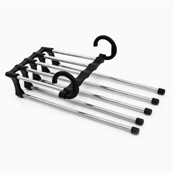 CLOSETMAX – Space-saving 5-in-1 Foldable Clothes Hanger Set - Image 5