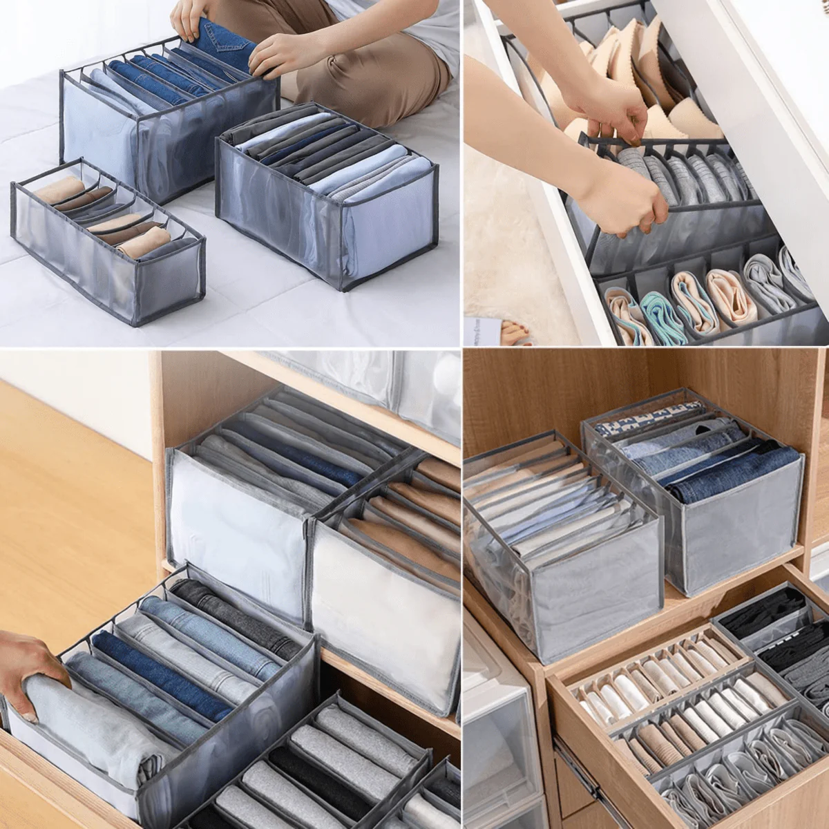 CLOTHSYNC – Wardrobe Organizer Set for Wrinkle-Free and Neat Storage - Image 4