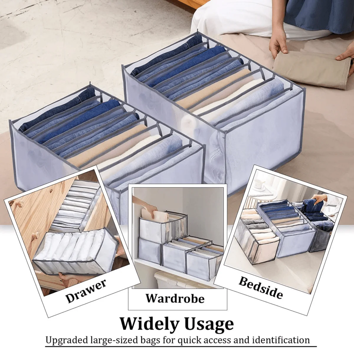 CLOTHSYNC – Wardrobe Organizer Set for Wrinkle-Free and Neat Storage - Image 5