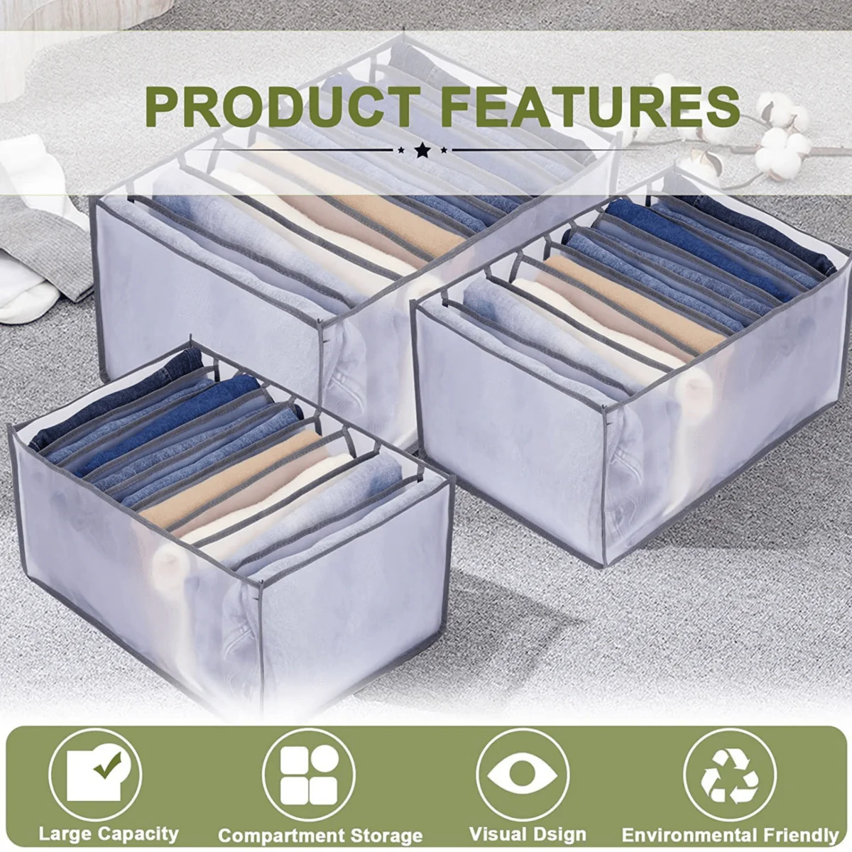 CLOTHSYNC – Wardrobe Organizer Set for Wrinkle-Free and Neat Storage - Image 9