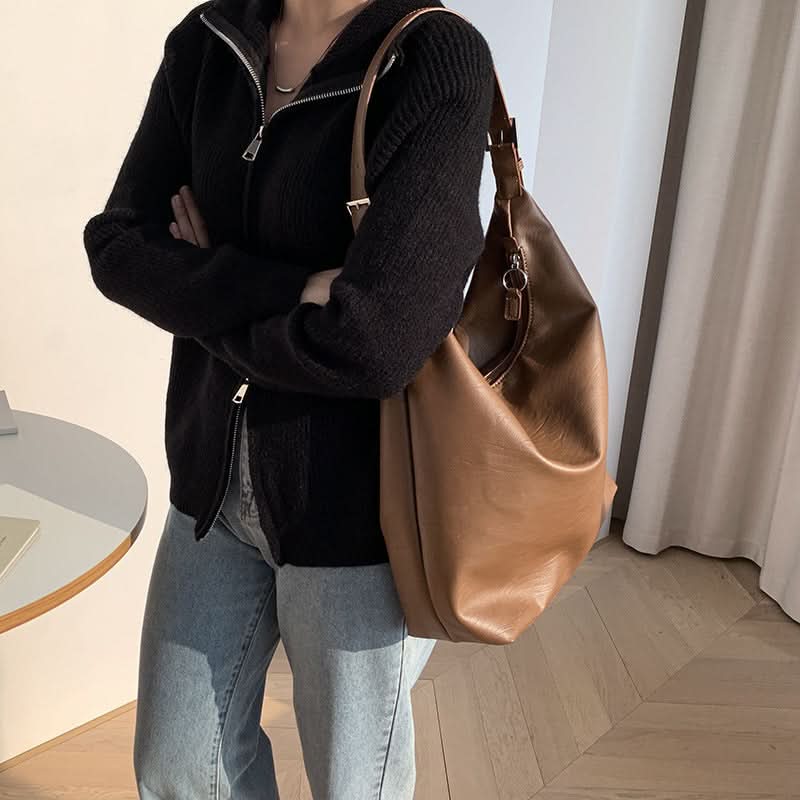 CLOUDBAG – Soft PU Leather Bag in Cloud Shape - Image 5