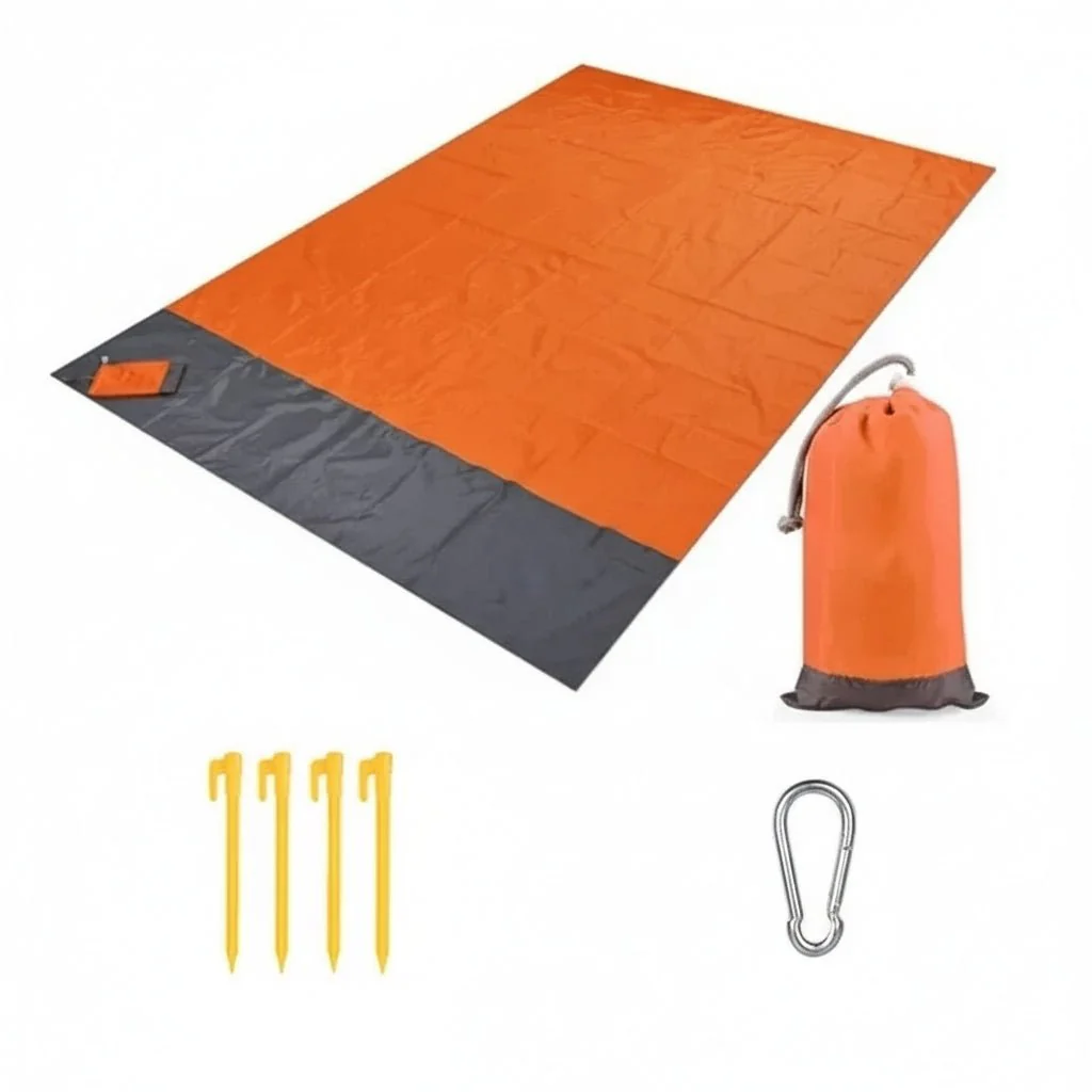 COASTLINE – Extra large waterproof outdoor beach blanket for relaxation - Image 9