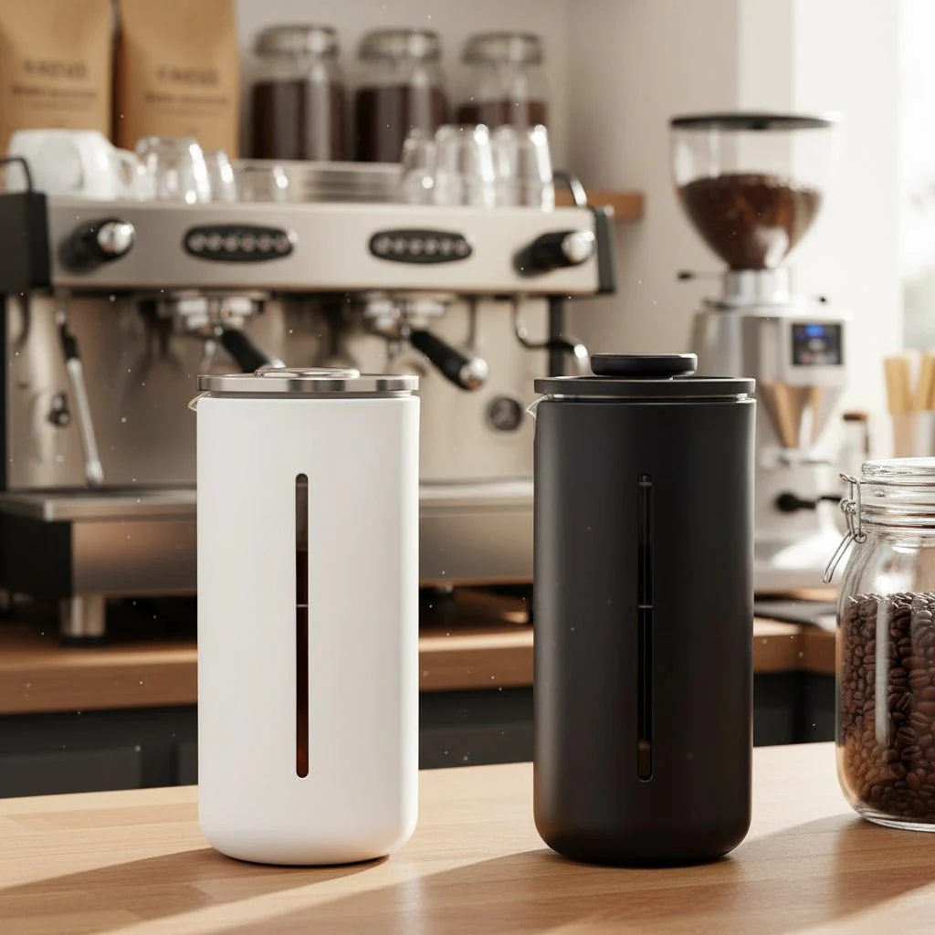COFFEETREK – Lightweight 450 ml French Press Coffee Maker with Stainless Steel Filter - Image 3