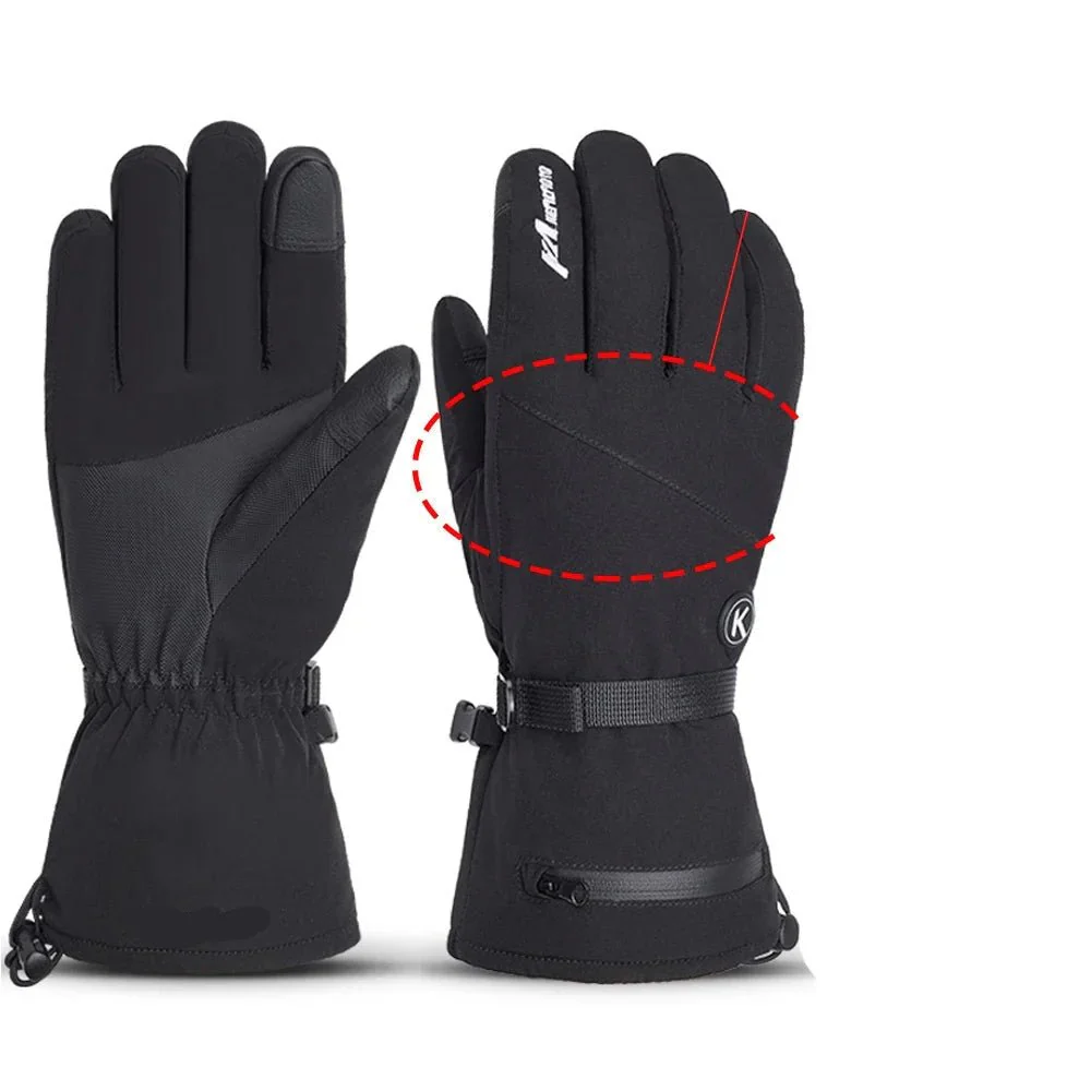 COLDPROTECT – Heated winter gloves with rechargeable heating function for outdoor activities - Image 3