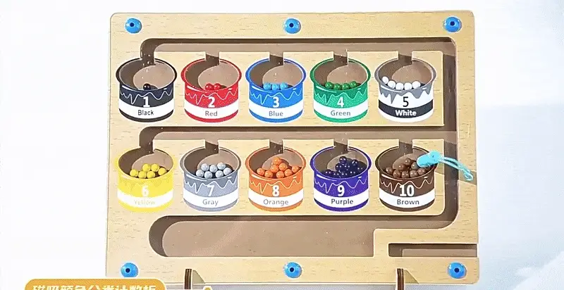 ColorQuest - Magnetic colour and number game for children aged 3 and over - Image 2