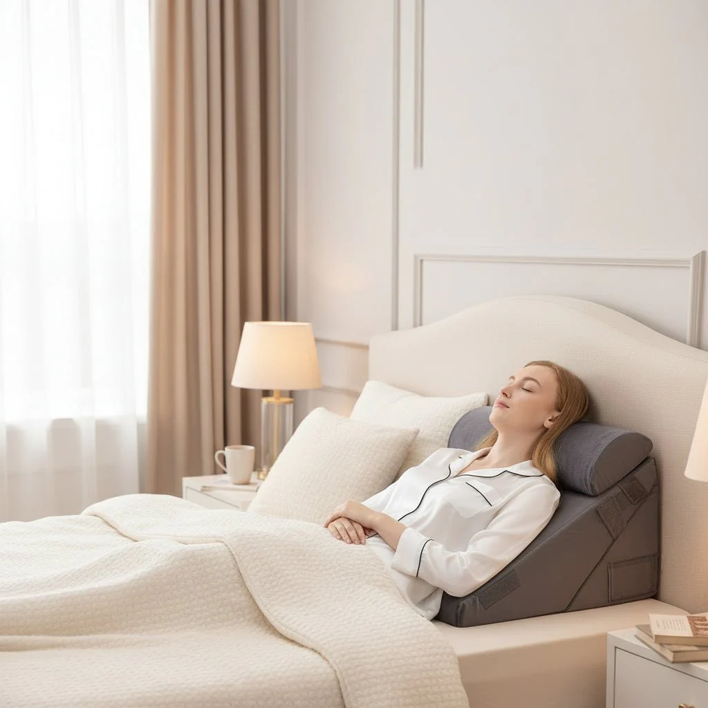 COMFORTRISE – Adjustable Memory Foam Wedge Cushion for Back and Leg Relaxation - Image 2
