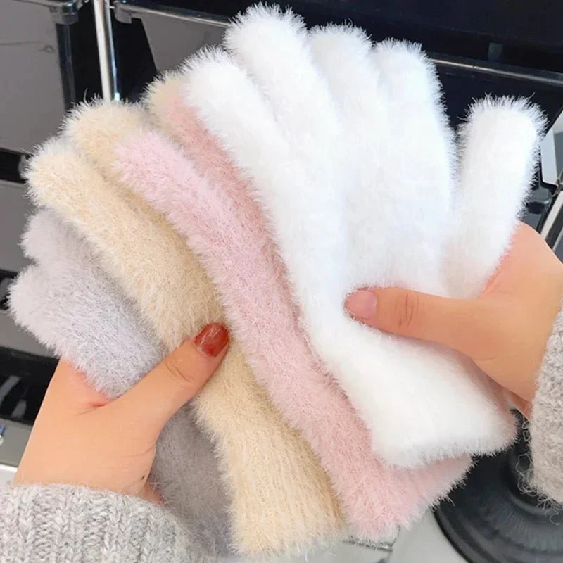 COMFYNIT – Fluffy Winter Gloves for Windproof Warm Comfort - Image 2