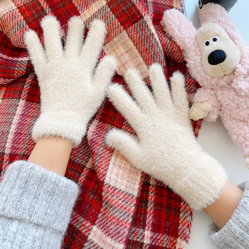 COMFYNIT – Fluffy Winter Gloves for Windproof Warm Comfort - Image 8