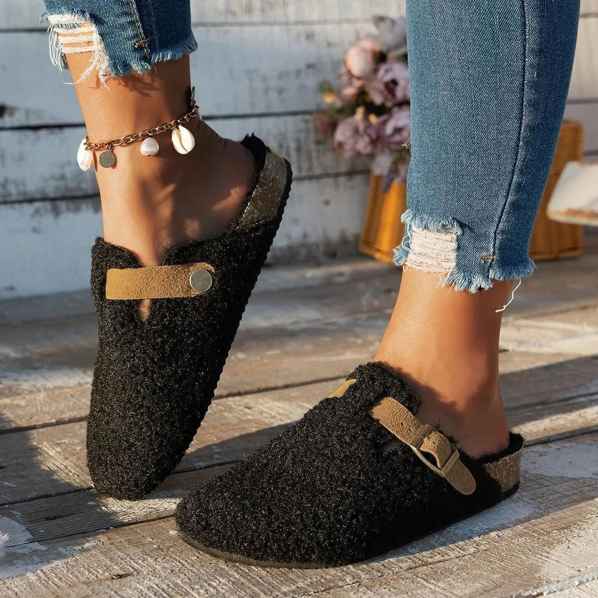 Contrortluxe - Luxury sheepskin woollen shoes for ultimate winter comfort - Image 10