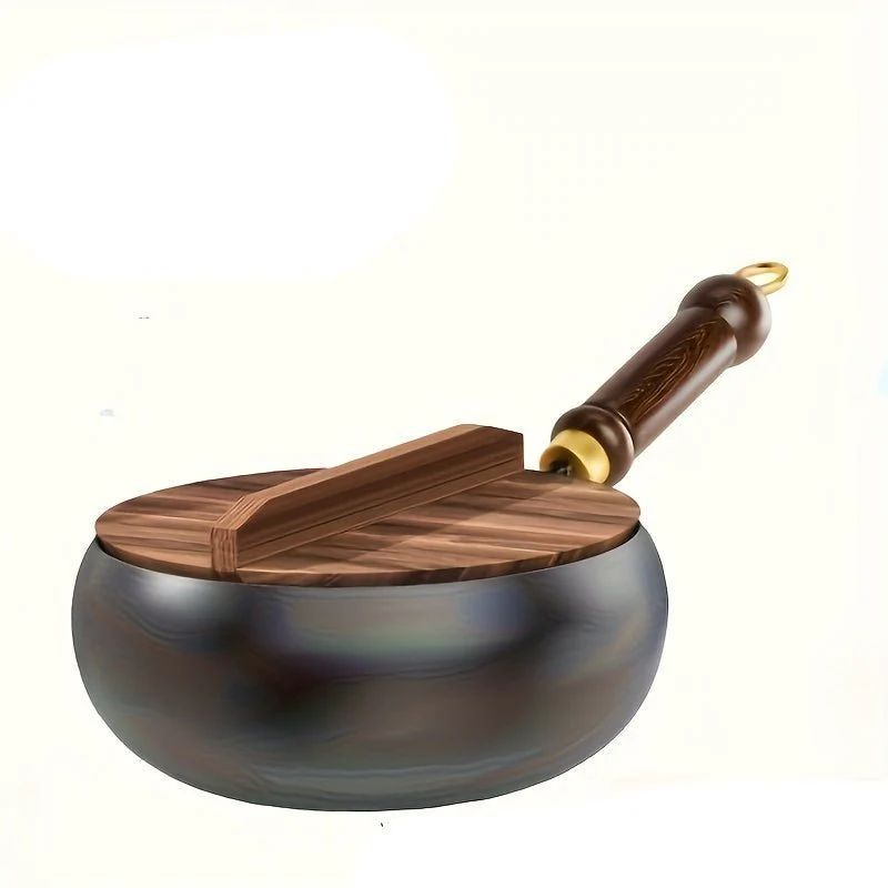 COOKVAULT – Heavy-Duty Cast Iron Skillet with Lid - Image 8
