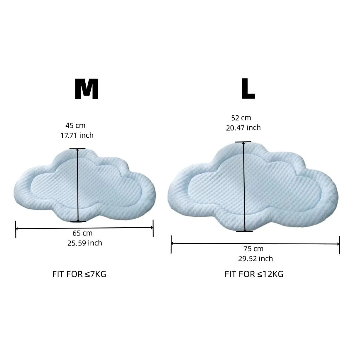 COOLICLOUD – Cooling Pet Mat in Cloud Shape for Summer Comfort - Image 8