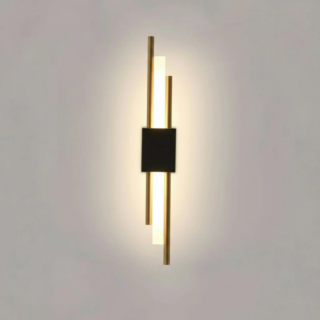 COPERLINE – Modern LED Wall Light made of Metal & Acrylic with 3 Light Colors - Image 3
