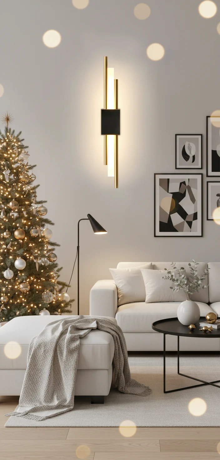 COPERLINE – Modern LED Wall Light made of Metal & Acrylic with 3 Light Colors - Image 6