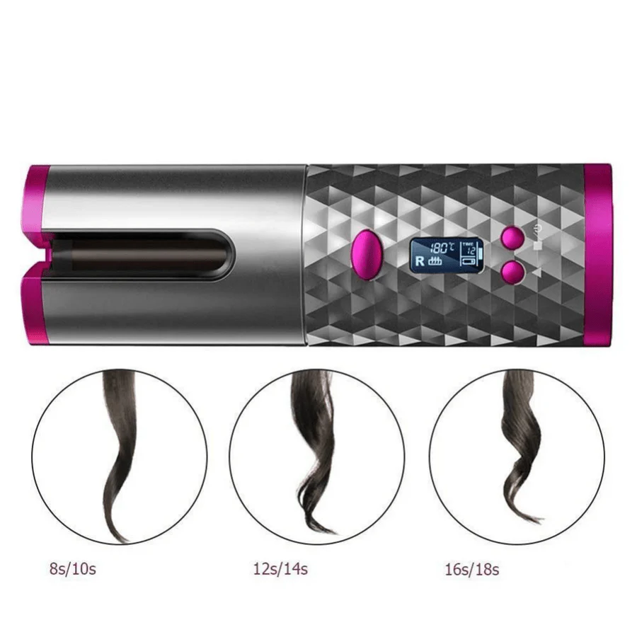 Cordless Hair Styler - Cordless curling iron for shiny & healthy curls - Image 4