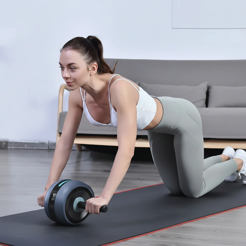 CorePro - Ab wheel with rebound & counting function for effective core training - Image 6