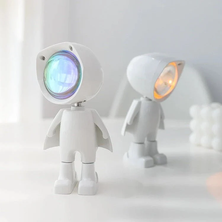 COSMONIX – Astronaut robot rainbow lamp with rechargeable mood lighting - Image 2