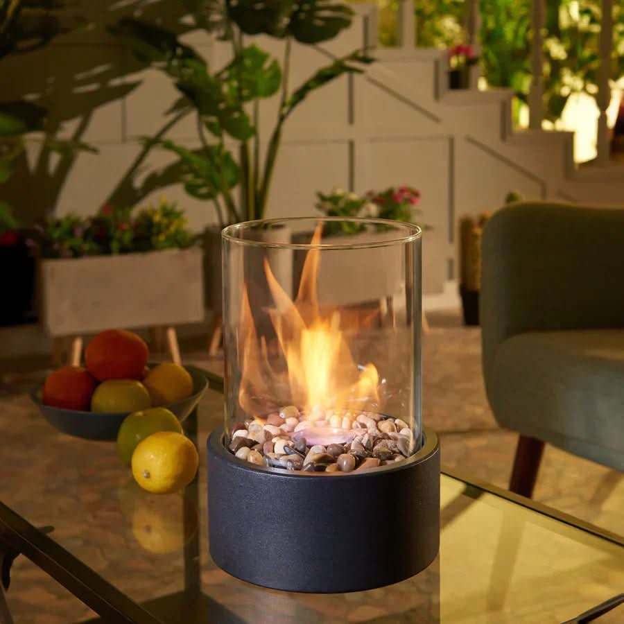 CosyFlame - Modern table fireplace with real flames & smokeless bioethanol firing - Image 3