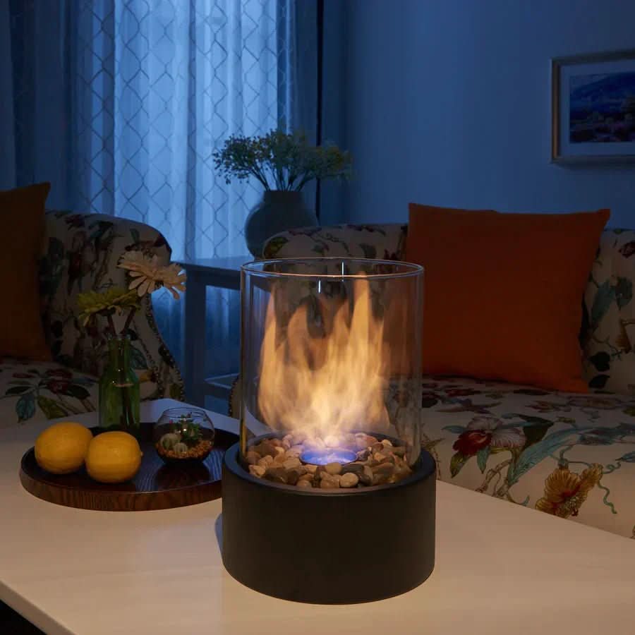 CosyFlame - Modern table fireplace with real flames & smokeless bioethanol firing - Image 4