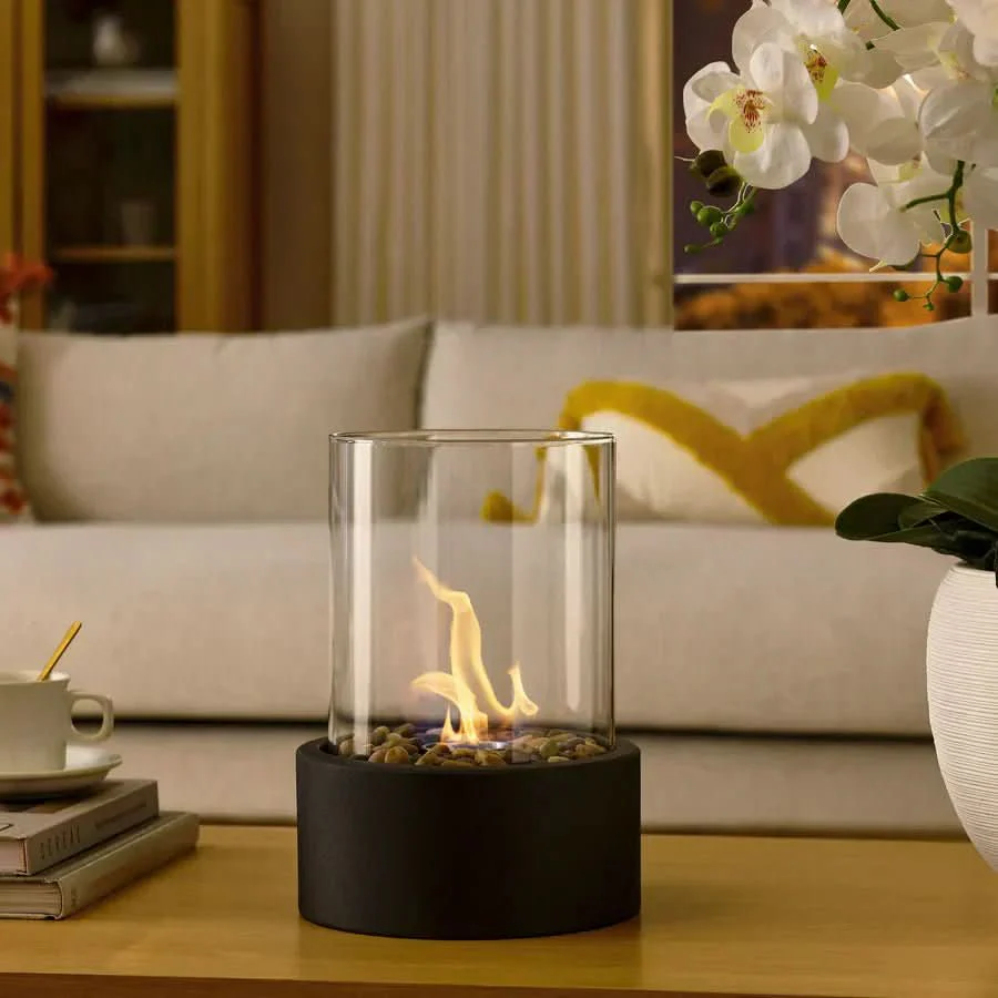 CosyFlame - Modern table fireplace with real flames & smokeless bioethanol firing - Image 5