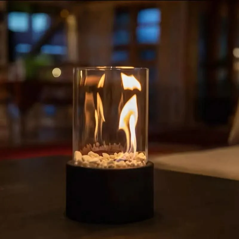 CosyFlame - Modern table fireplace with real flames & smokeless bioethanol firing - Image 6