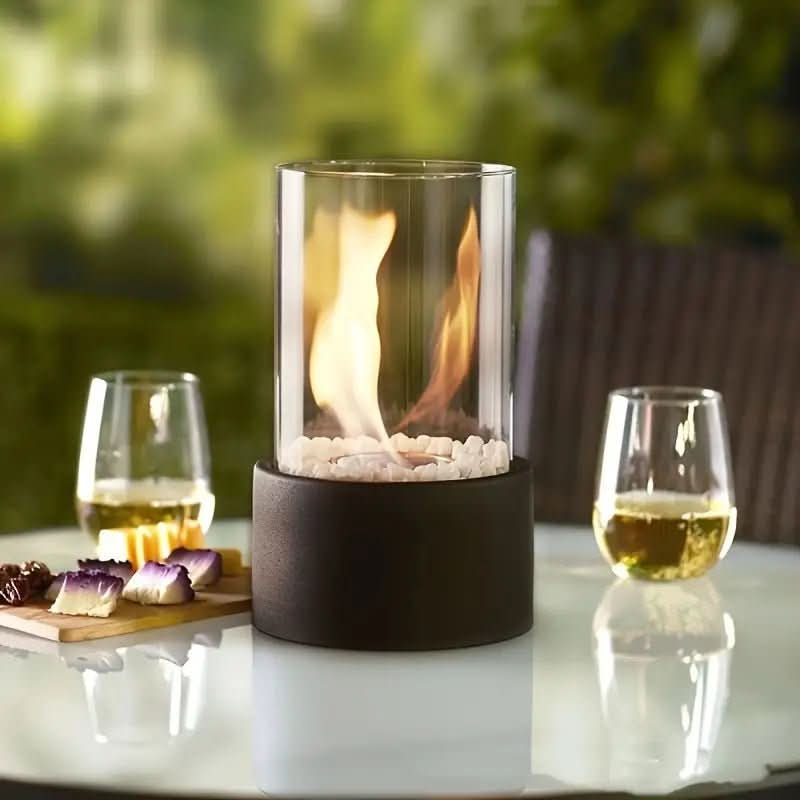 CosyFlame - Modern table fireplace with real flames & smokeless bioethanol firing - Image 8