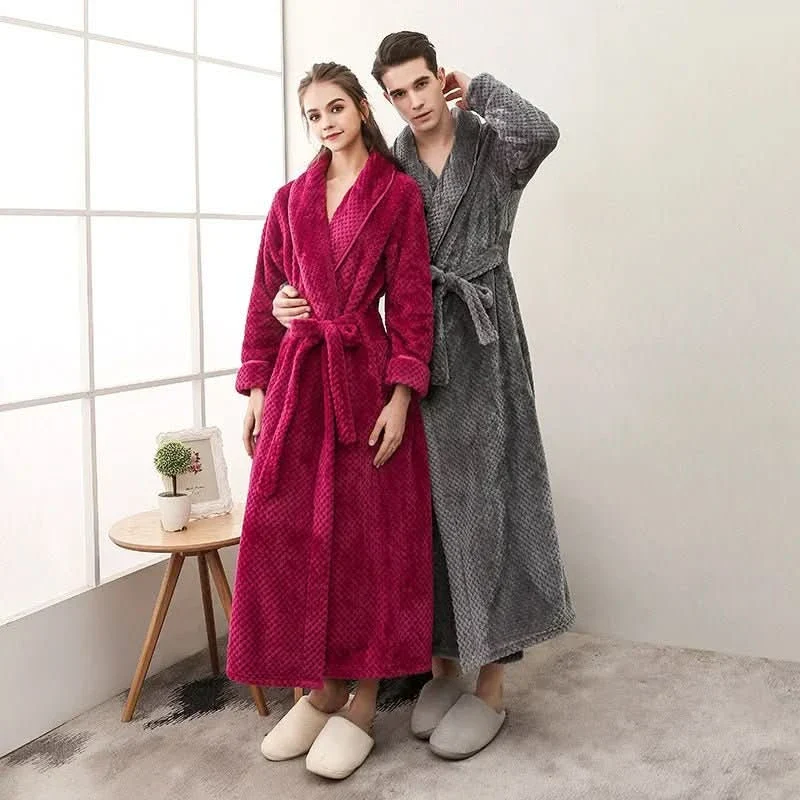 CosyLove – Cozy Plush Couple Pajamas for Autumn & Winter