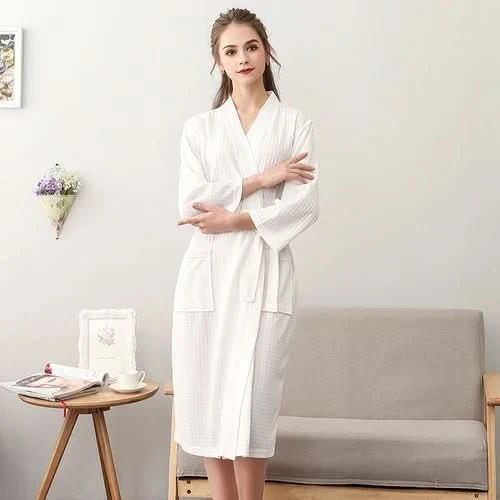 CottonWave – Unisex Waffle Bathrobe made from 100% Cotton - Image 10
