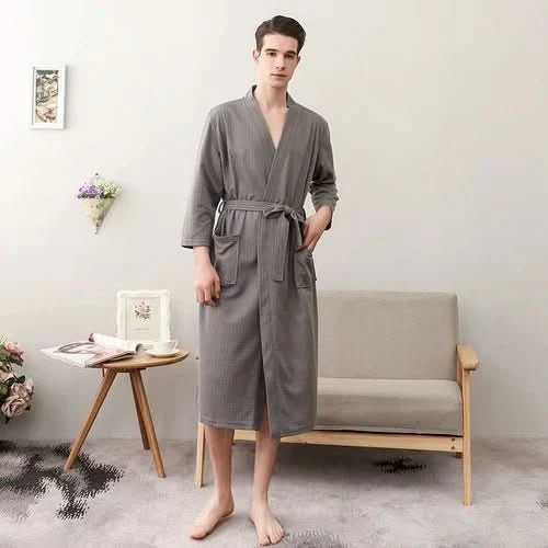 CottonWave – Unisex Waffle Bathrobe made from 100% Cotton - Image 11