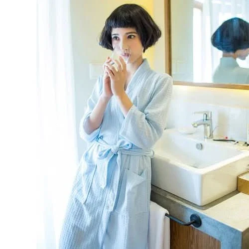 CottonWave – Unisex Waffle Bathrobe made from 100% Cotton - Image 14