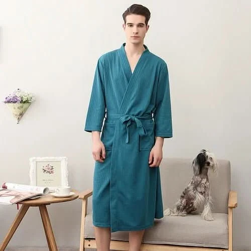 CottonWave – Unisex Waffle Bathrobe made from 100% Cotton - Image 16