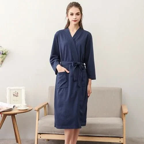 CottonWave – Unisex Waffle Bathrobe made from 100% Cotton - Image 17