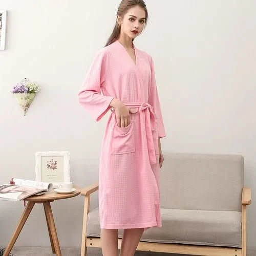 CottonWave – Unisex Waffle Bathrobe made from 100% Cotton - Image 19