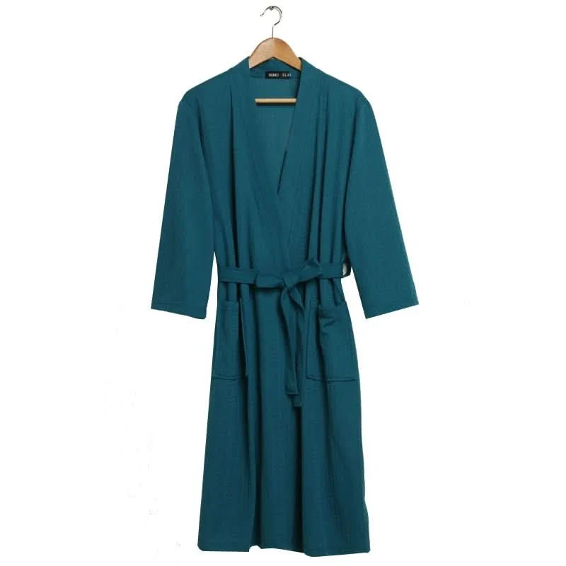 CottonWave – Unisex Waffle Bathrobe made from 100% Cotton - Image 5
