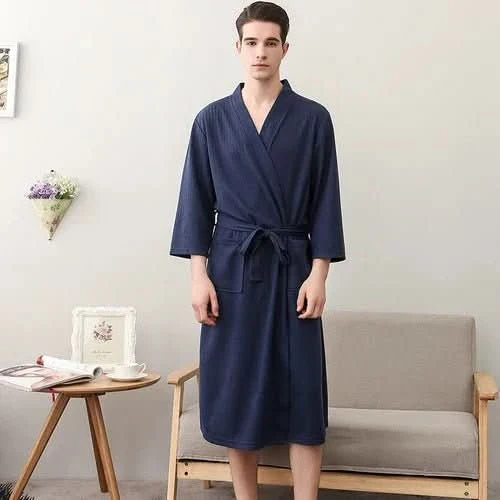 CottonWave – Unisex Waffle Bathrobe made from 100% Cotton - Image 7