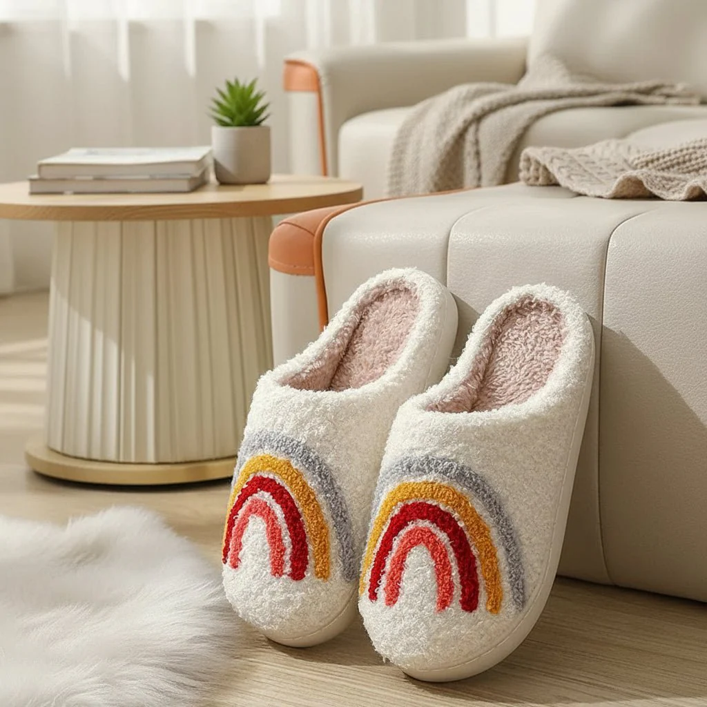 COZYMATE – Plush Cartoon Slippers for Women with Soft Anti-Slip Sole
