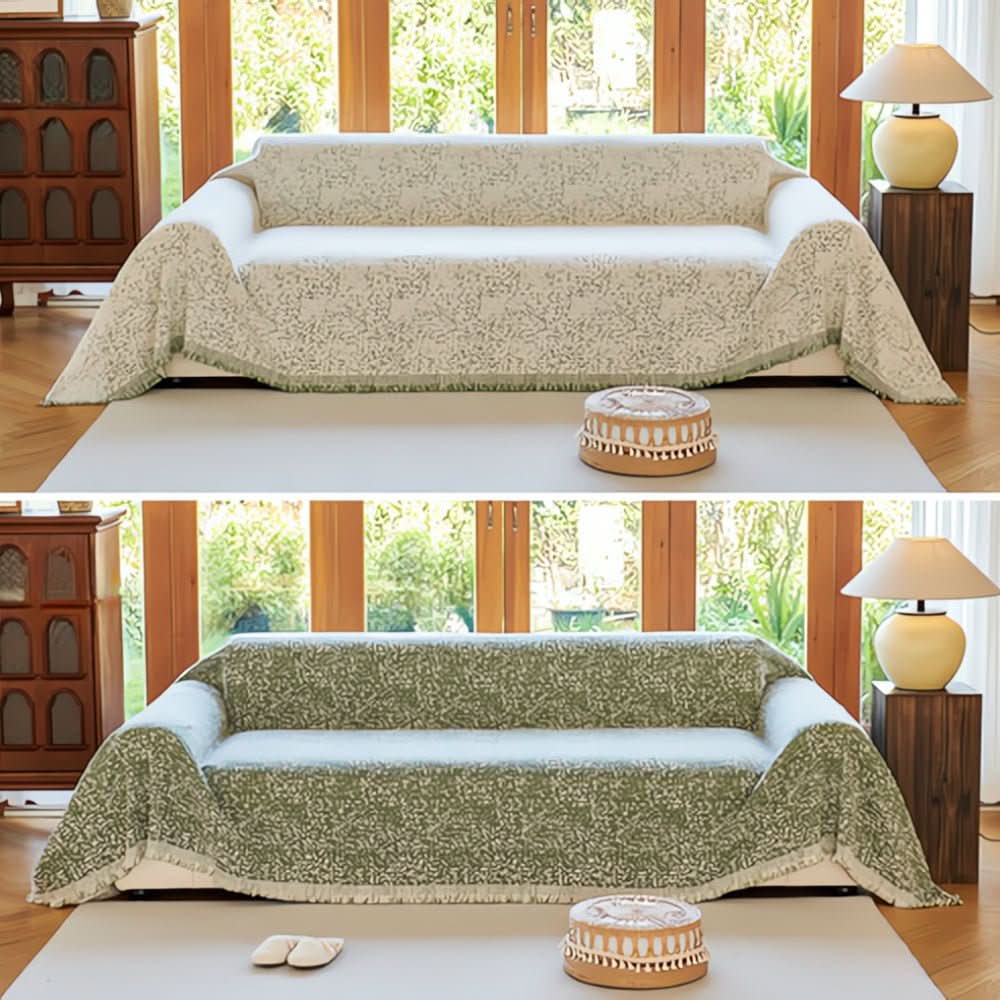 CozyNest – Reversible Microfiber Sofa Cover, Non-Slip and Easy Care - Image 3