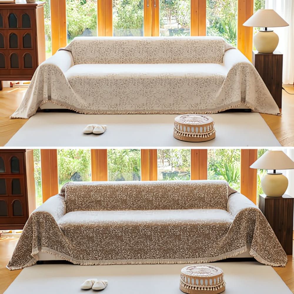 CozyNest – Reversible Microfiber Sofa Cover, Non-Slip and Easy Care - Image 4