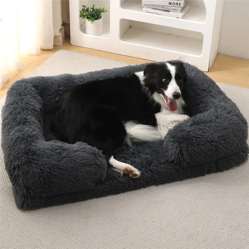 COZYPEDIC – Memory Foam Dog Bed with Plush Side Supports - Image 2