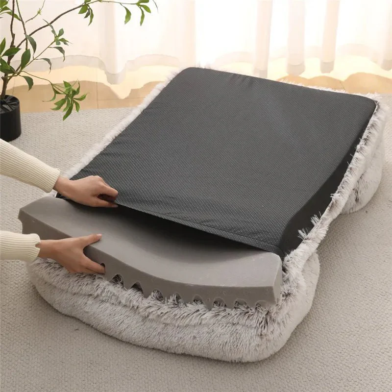 COZYPEDIC – Memory Foam Dog Bed with Plush Side Supports - Image 4