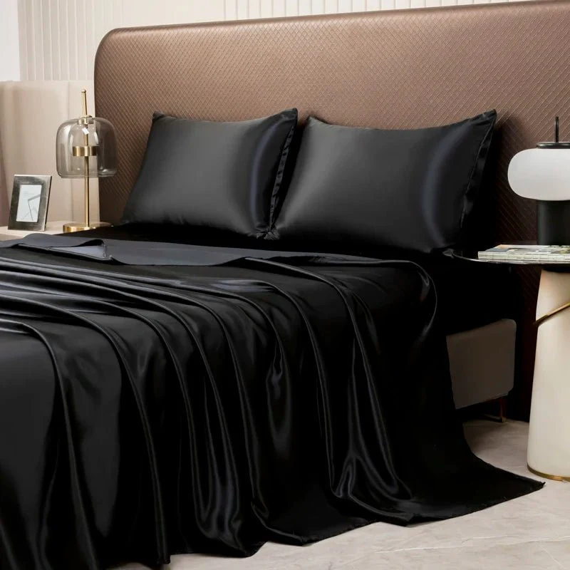 COZYSHEEN – Silky-cooling satin bedding set with breathable comfort - Image 3