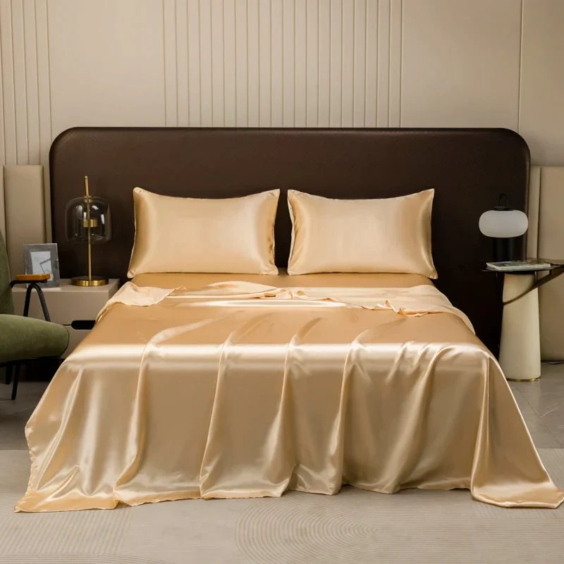 COZYSHEEN – Silky-cooling satin bedding set with breathable comfort - Image 8