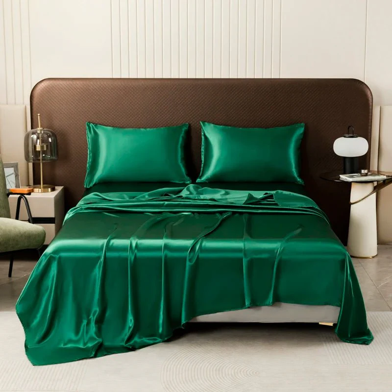 COZYSHEEN – Silky-cooling satin bedding set with breathable comfort - Image 9