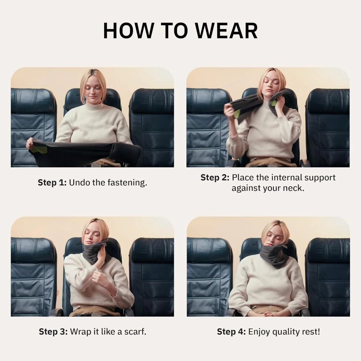 COZYTRIP – Soft Neck Support Pillow for Comfortable Journeys - Image 18